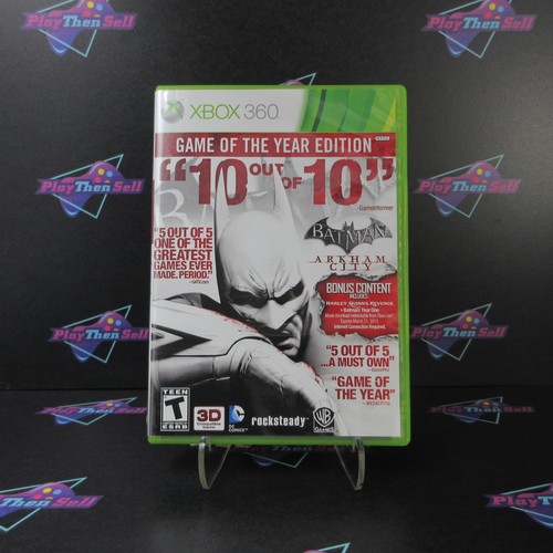 Batman arkham city goty - batman,