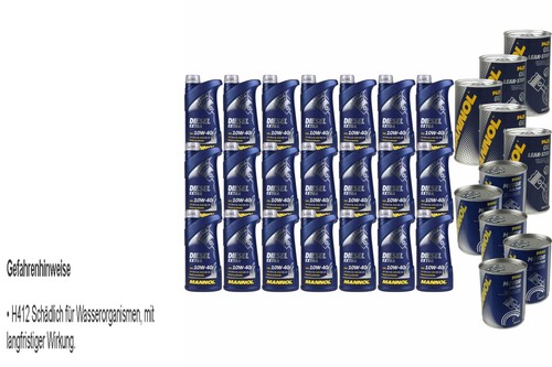 21l olio motore mannol - olio, sae