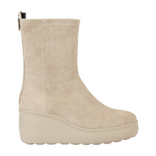 Stivaletto Da Donna, Geox, camoscio beige, numero 39, nuovo con scatola