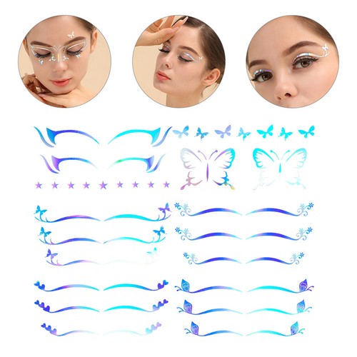 Sheets adesivi per trucco - adesivi,