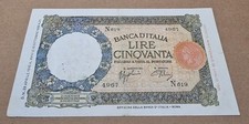 CINQUANTA 50 LIRE LUPA
