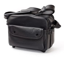 Borsa combinata in vera pelle