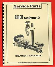 Manuale ricambi tornio metallo