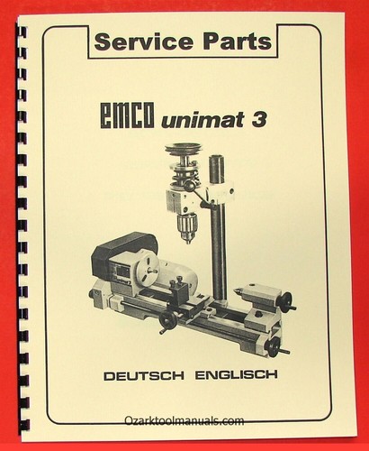 Manuale ricambi tornio - , metallo
