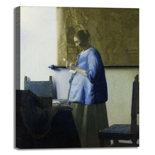 Vermeer donna legge una