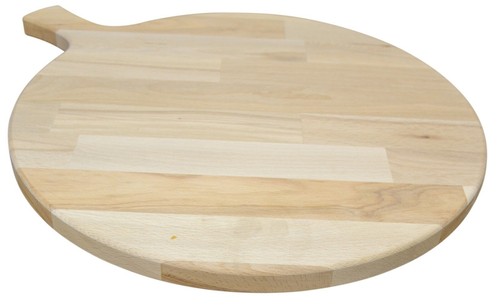 Tagliere tondo legno con - tondo,
