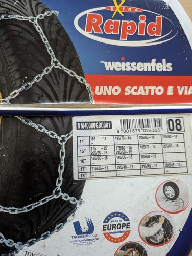 Weissenfels ultra rapid catene
