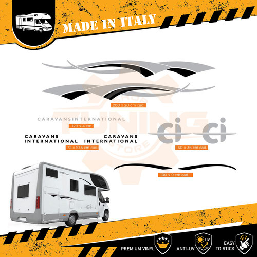 Decalcomania adesivi camper - decalcomania,