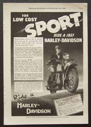1937 harley davidson per - 1937, *per