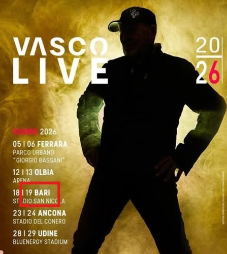 Biglietto vasco live 2026 - 1,