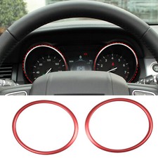 Anello in lega telaio assetto contatore cruscotto rosso per Range Rover Evoque 2012-2019