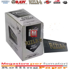 Cartine Rizla Silver Argento Corte Regular – Box 100 Libretti Ultra Sottili