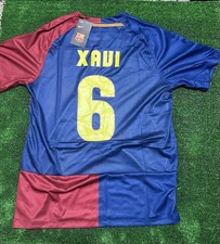 Maglia BARCA 08/09 XAVI 6 Nike UNICEF Finale Champions Roma L