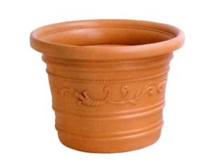 Vaso plastica festonato - vaso,