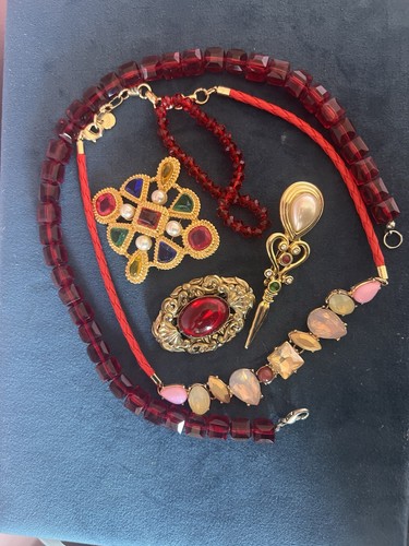 Lot bijoux vintage luxe - ,