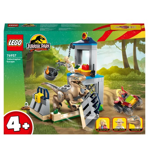 Lego jurassic world - la, fuga
