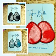 LOT SET 3 TAGUA EARRINGS
