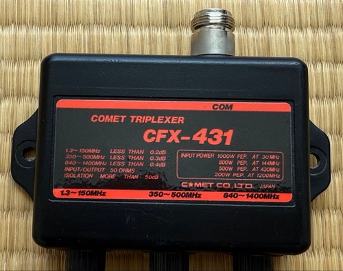 Filtro comet cfx - filtro, triplexer