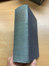 C1930S "CINQUANTA FAMOSI EROICI FATTI" LIBRO RIGIDO SPESSO (P5)