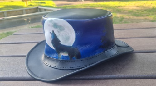 Cappello pelle genune - pelle,