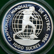 Ecuador 1000 Sucres 1986