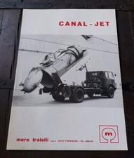 MORO FRATELLI ATTREZZATURE PULIZIA URBANA CAMION EPOCA OLDTIMER TRUCK 