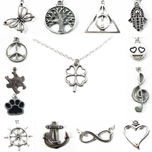 Collana ciondolo argento - collana,