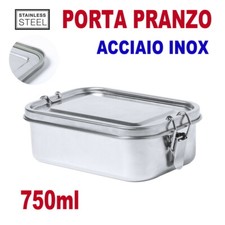 PORTA PRANZO ACCIAIO INOX