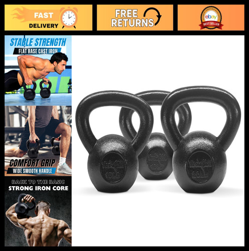 Set kettlebell ghisa - in, 5-30