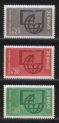 Francia 1966 mnh 8 sc - 1966, mi