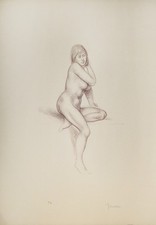 Ferruccio Mataresi: Nuda (1) (firmato a mano)