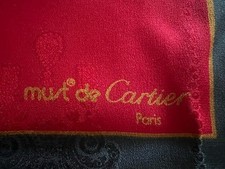 🔴 CARTIER foulard seta