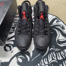 Jordan 6 infrarossi nero 9,5 M