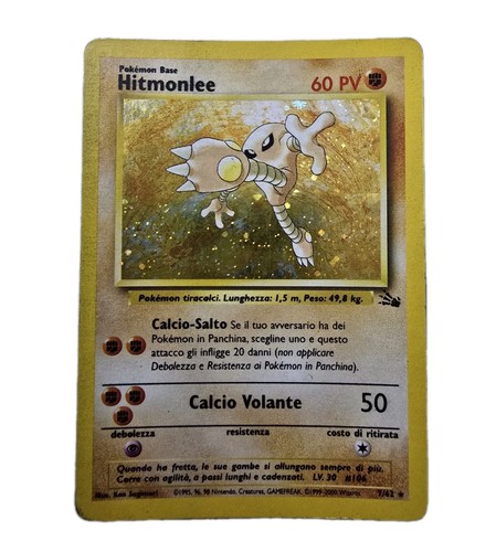 Pokémon hitmonlee rara holo - pokémon,
