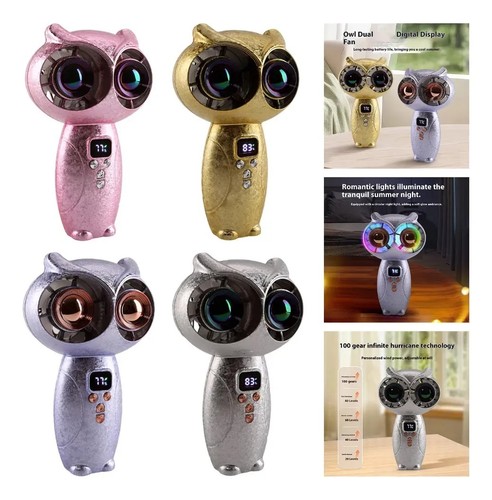 Gufo ventilatore portatile usb - ventilatore,
