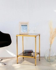 Hanna, il tavolino in ottone e