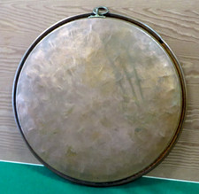 ANTICA TEGLIA IN RAME PER LA FARINATA - DIAMETRO 34 CM CIRCA