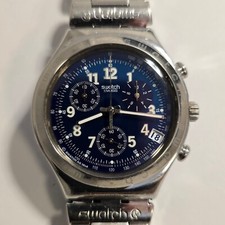 Swatch Irony Chrono Orologio Cronografo SECRET AGENT YCS401G AG 1996 Funzionante