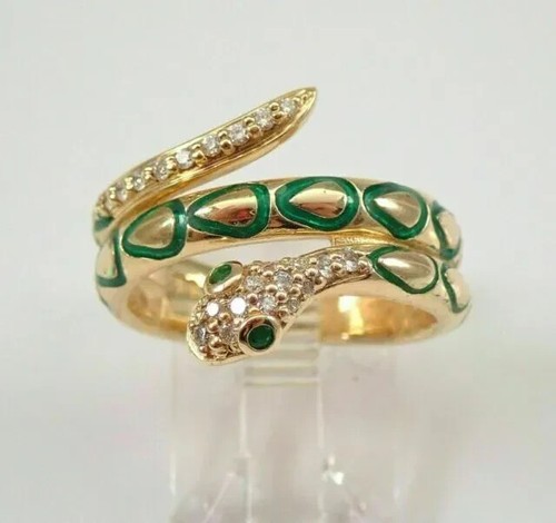 Anello serpente donna - serpente,