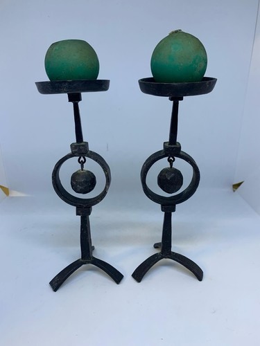 Eleganti candelieri ferro - candelieri, in