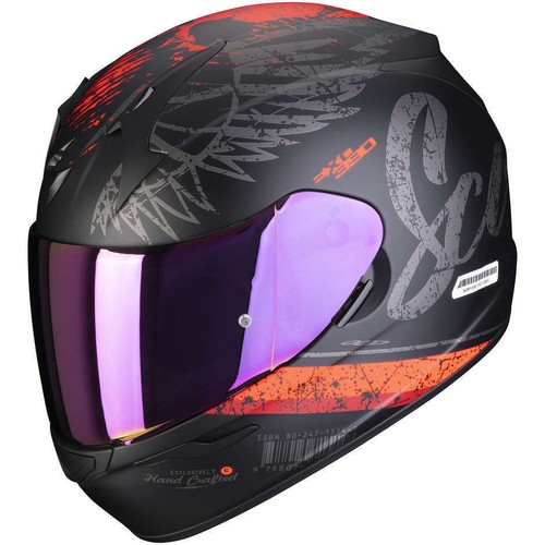 Casco integrale moto scorpion - casco,
