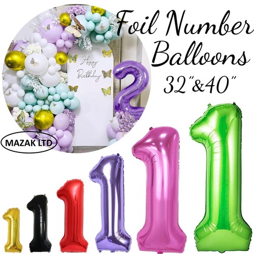 Numero palloncini foil - 40",