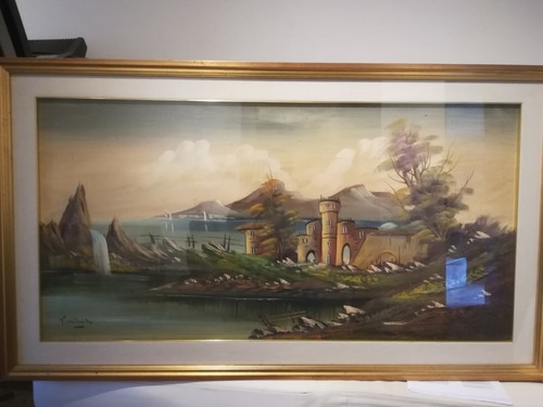 Quadro olio tela antonio - quadro,