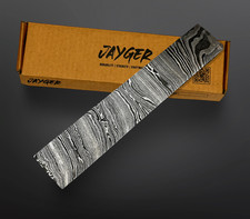 Billetta in acciaio damascato