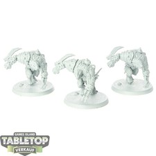 Skaven - 3 Rat Ogors - primer