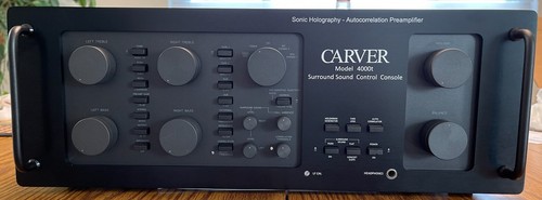 Carver 4000t faceplate - faceplate,, nero