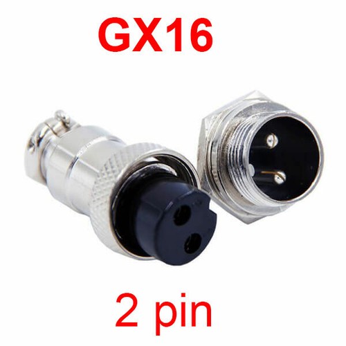 Coppia connettori gx16 pin - connettori, 2
