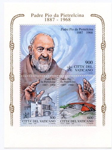 Vaticano 1999 foglietto padre - foglietto, "padre