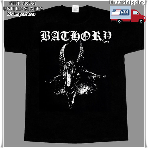 Maglietta bathory goat head - goat,