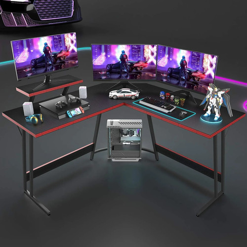 Scrivania gaming forma l - gaming,
